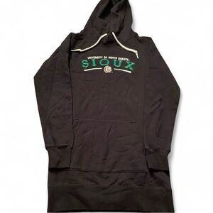 Women’s Vintage CI Sport U Of North Dakota Fighting Sioux Hooded Dress Size S